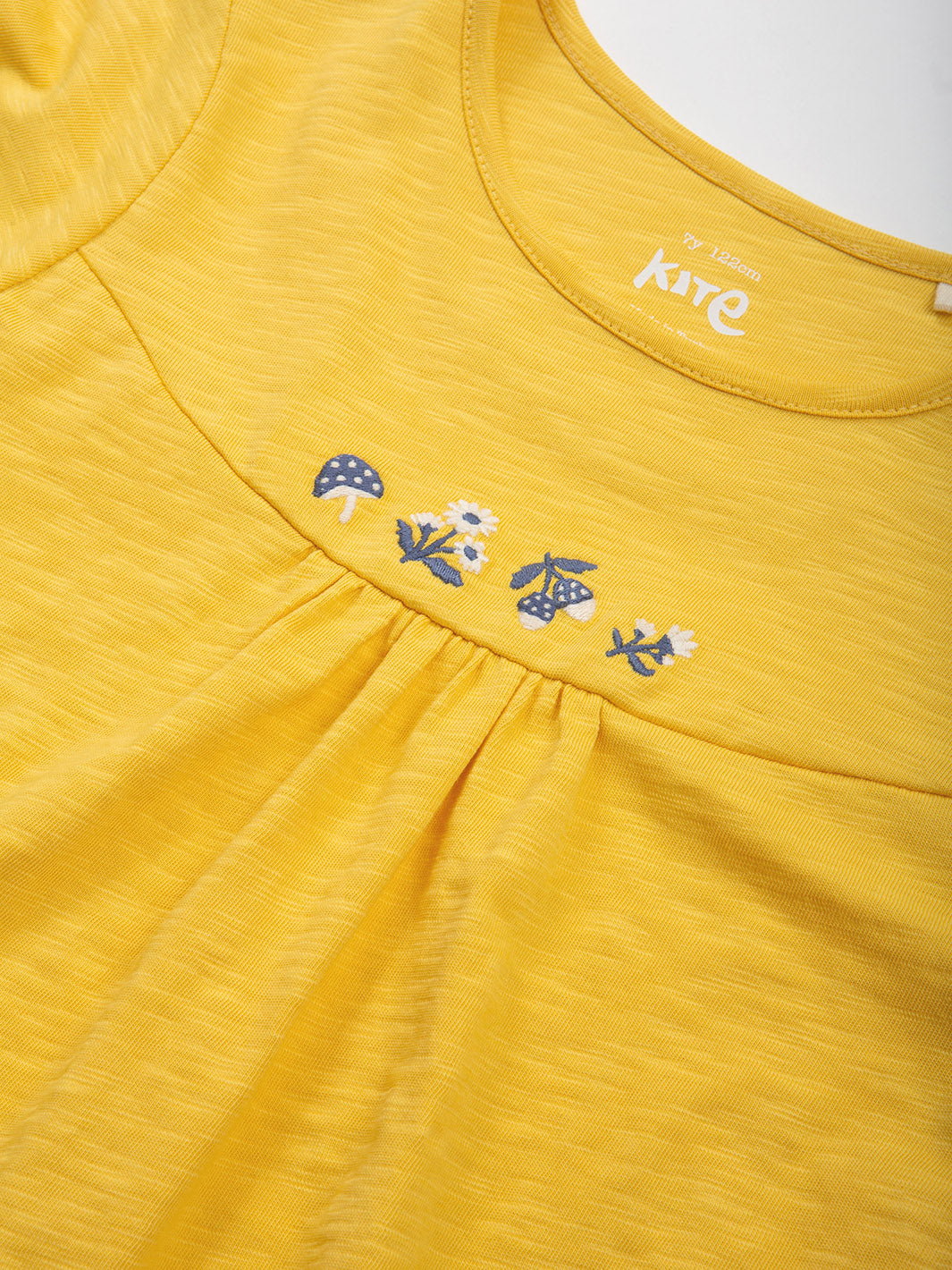 Kite Top Long Sleeve - Forage Floral Yellow