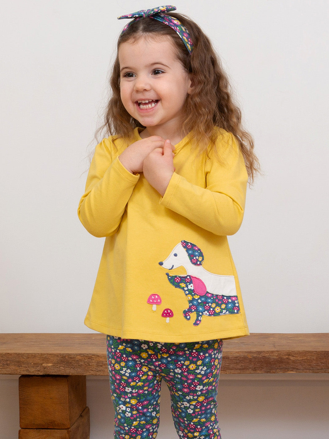 Kite Flora and Albie Tunic - Yellow