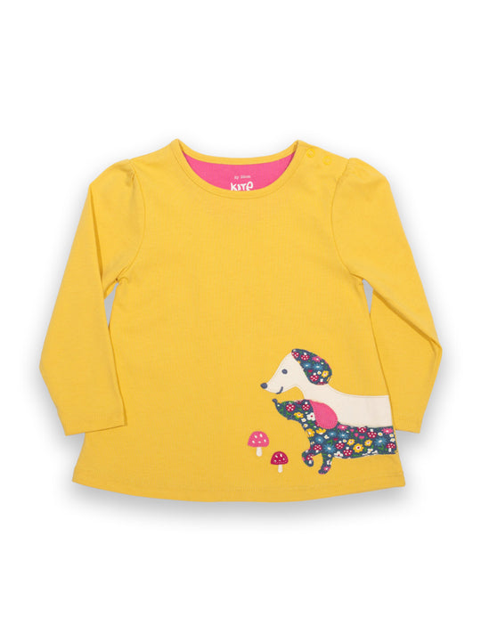 Kite Tunic Long Sleeve - Flora & Albie Yellow