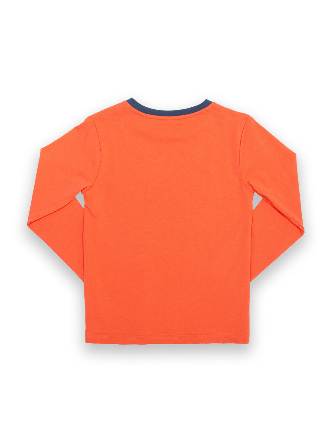 Kite T-Shirt Long Sleeve - Chequerboard Champ Orange