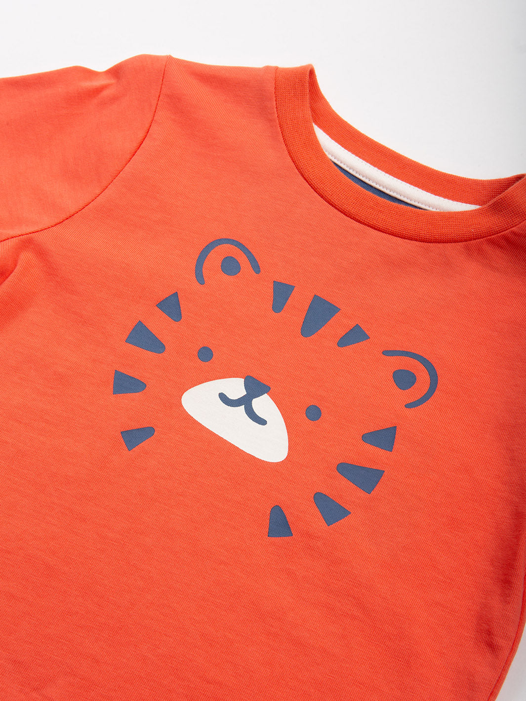 Kite T-Shirt Long Sleeve - Top Tiger Orange