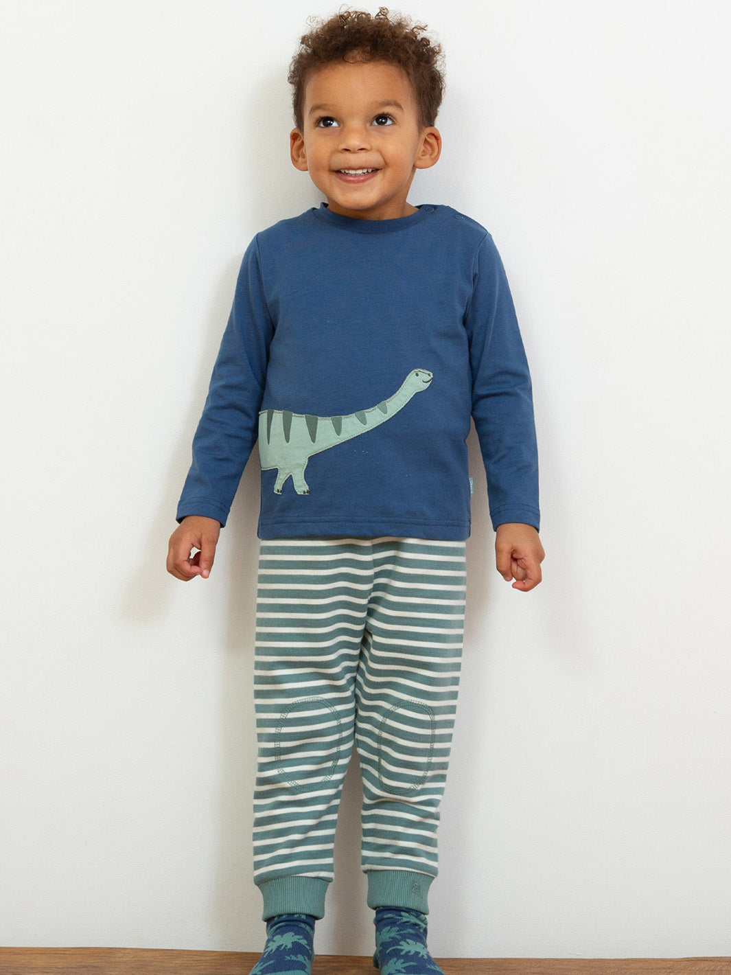 Kite Joggers - Stripy Green