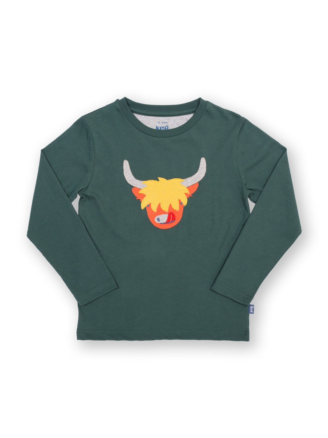 Kite T-Shirt Long Sleeve - Cool Cow Green