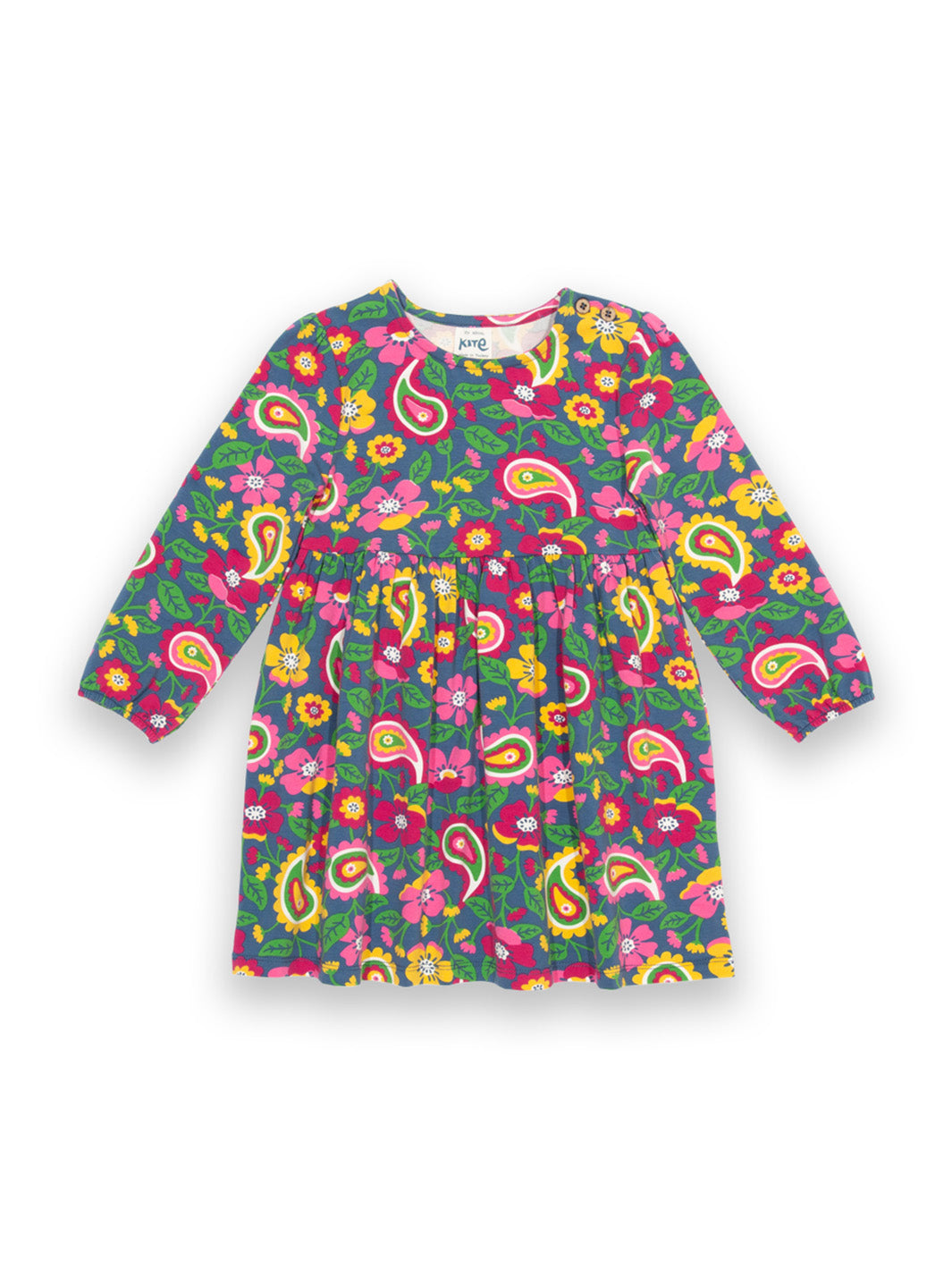 Kite Dress Long Sleeve - Paisley Pop Multi