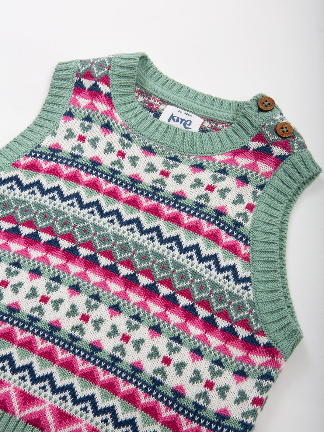 Kite Love Hug Knit Vest - Multi