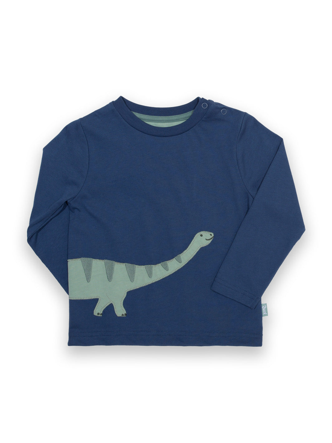 Kite T-Shirt Long Sleeve - Dippy Dino Navy