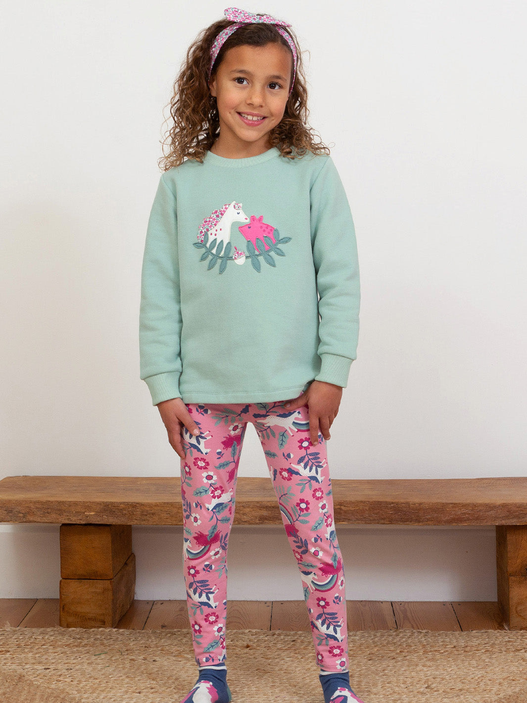Kite Sweatshirt - Pig Pannage Green