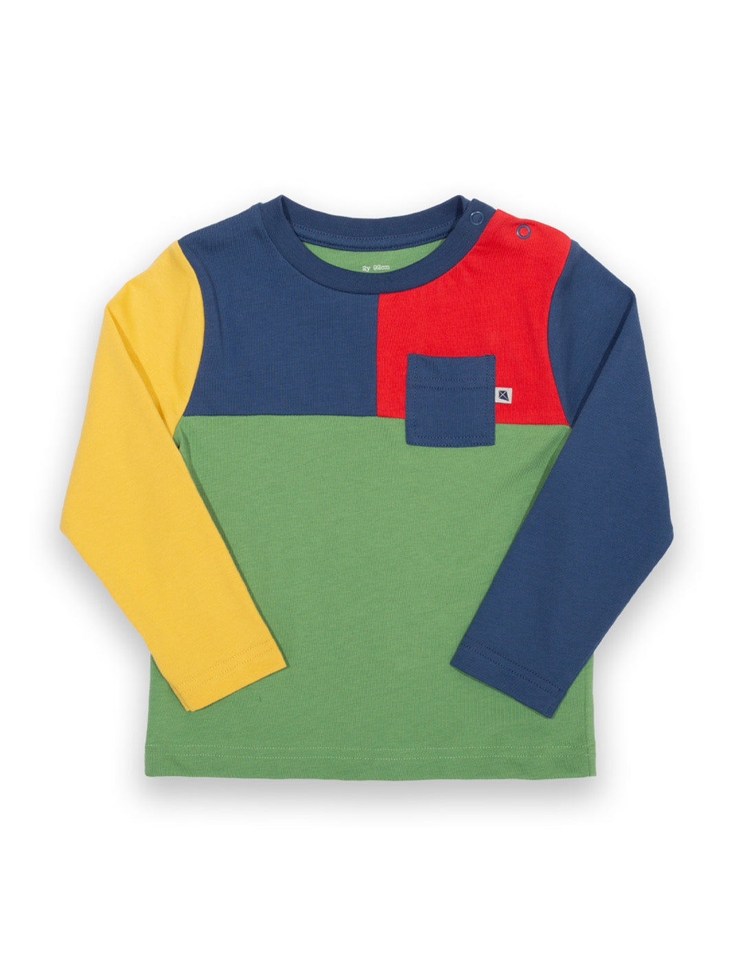 Kite T-Shirt Long Sleeve - Colour Block Multi
