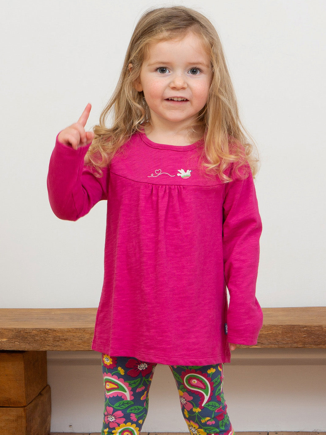 Kite Tunic Long Sleeve - Dove Love Pink