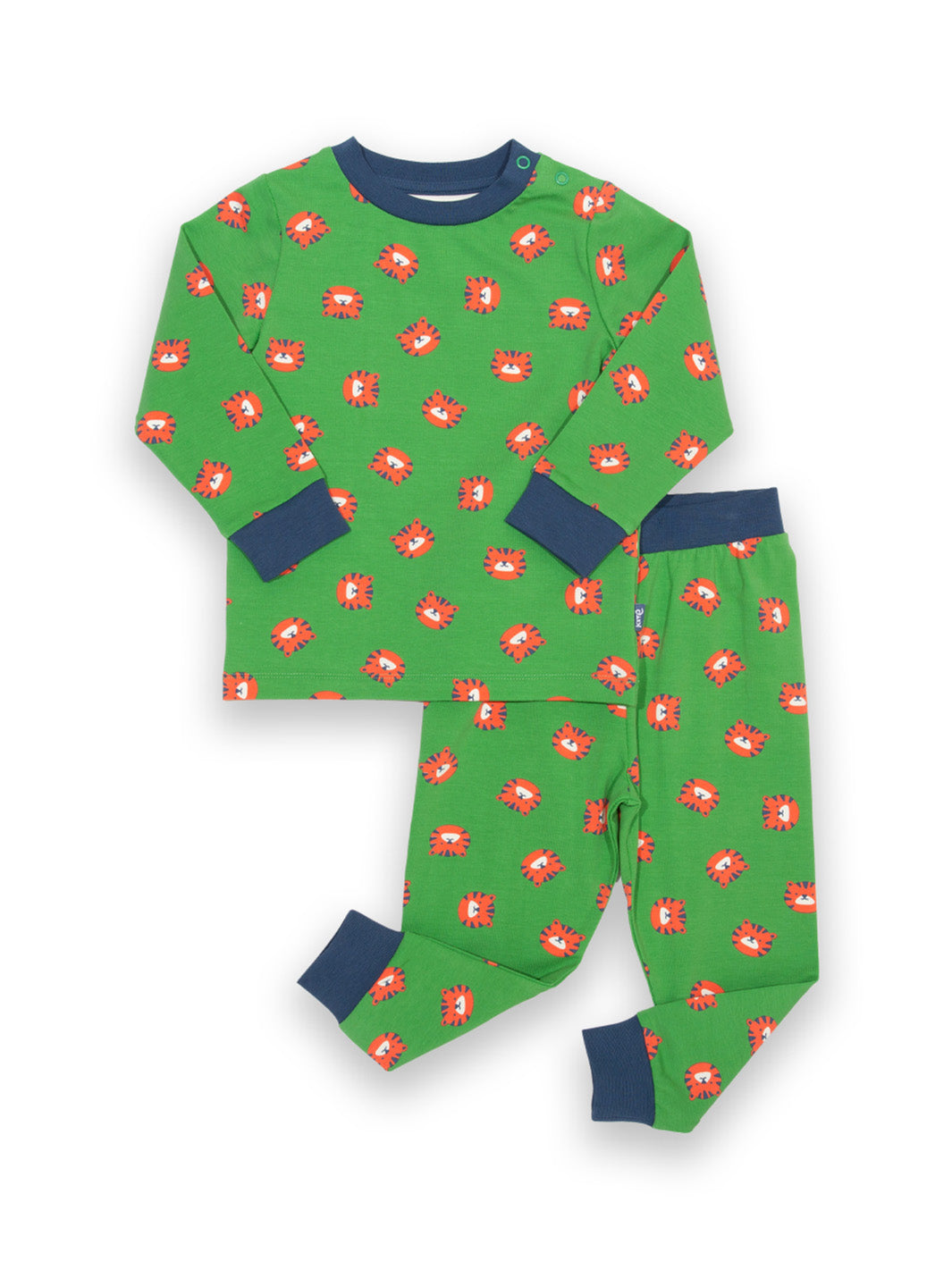 Kite Top Tiger Pyjamas - Green