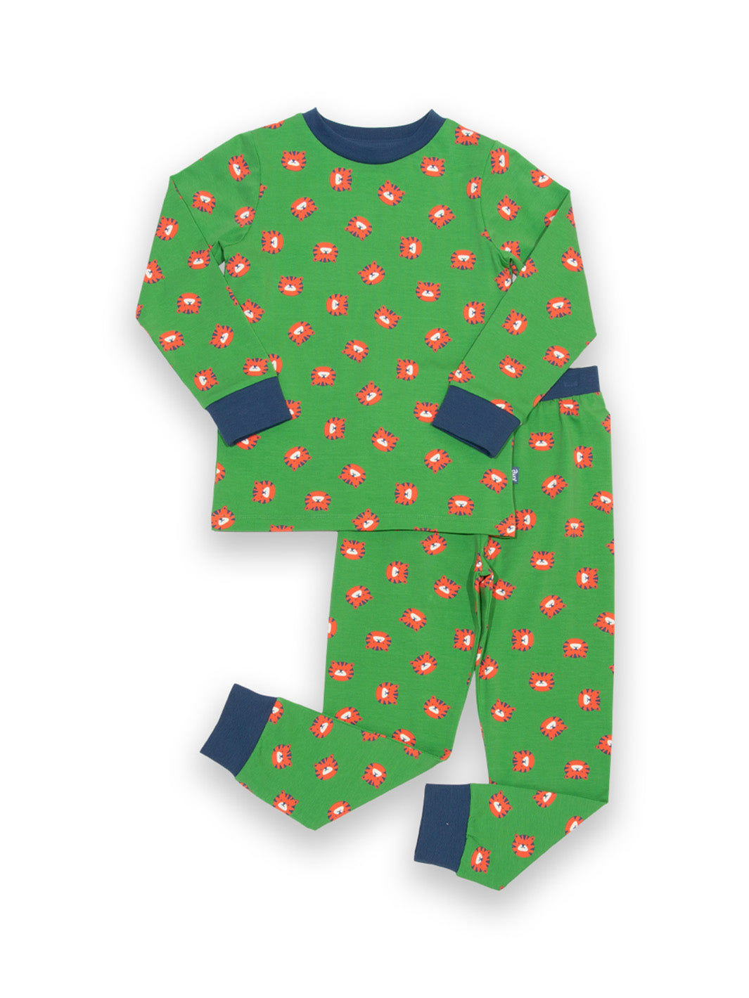 Kite Top Tiger Pyjamas - Green