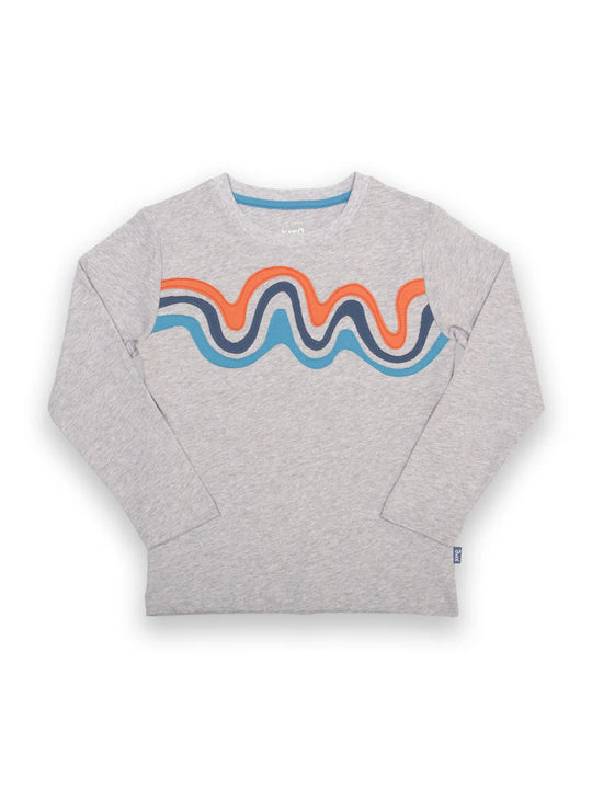 Kite Ripple Run T-shirt - Grey