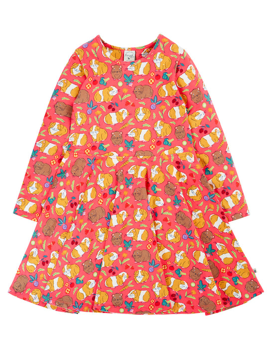 Frugi Sofia Skater Dress - Guinea Pig Muddle