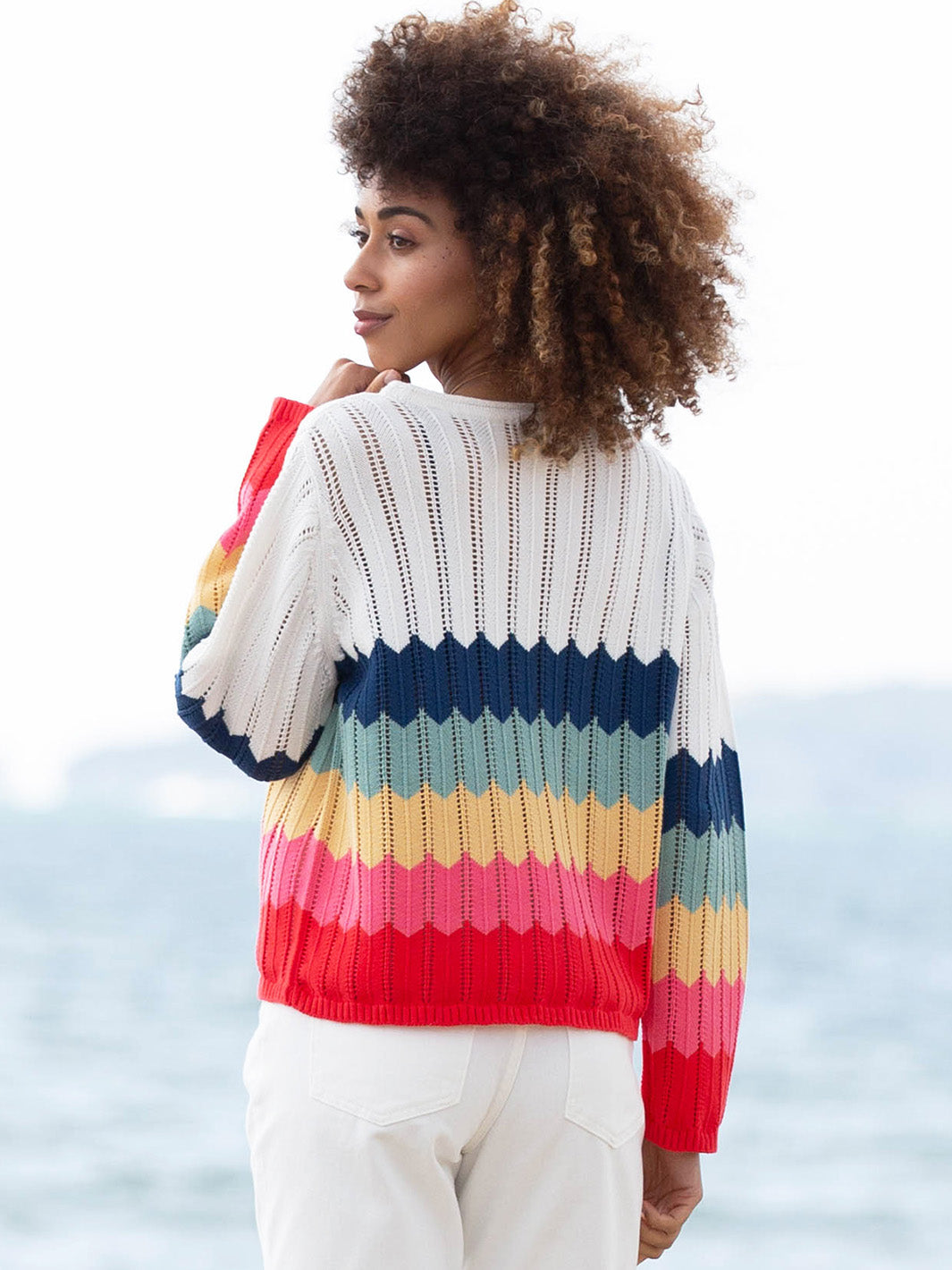 Kite Adult Knit Jumper - Hermitage Rainbow