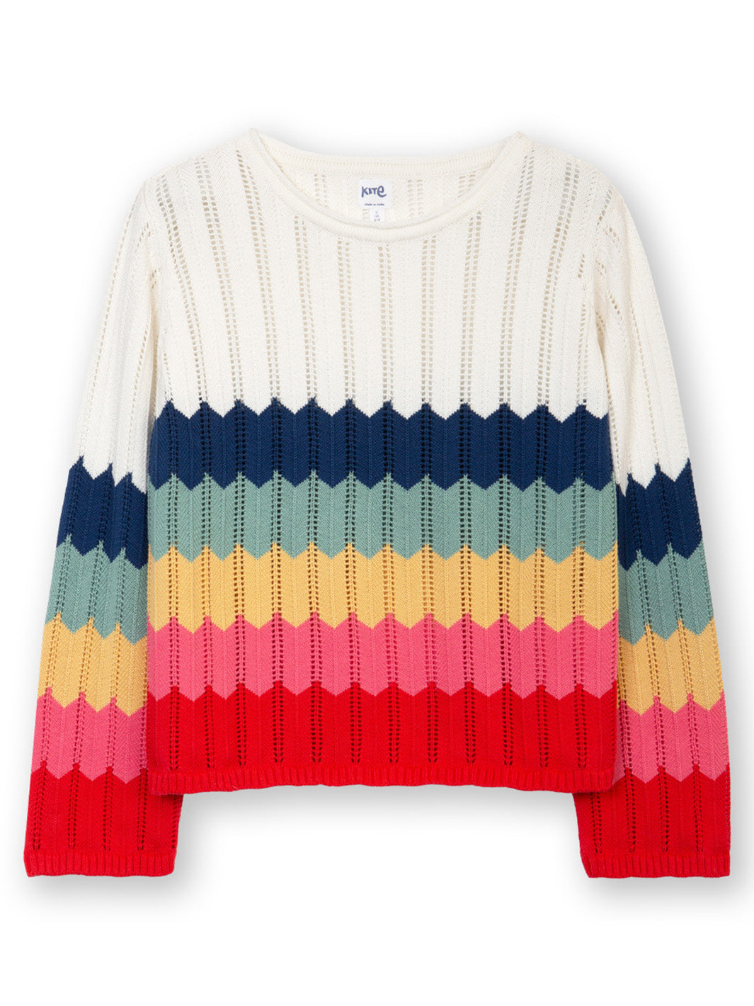Kite Adult Knit Jumper - Hermitage Rainbow
