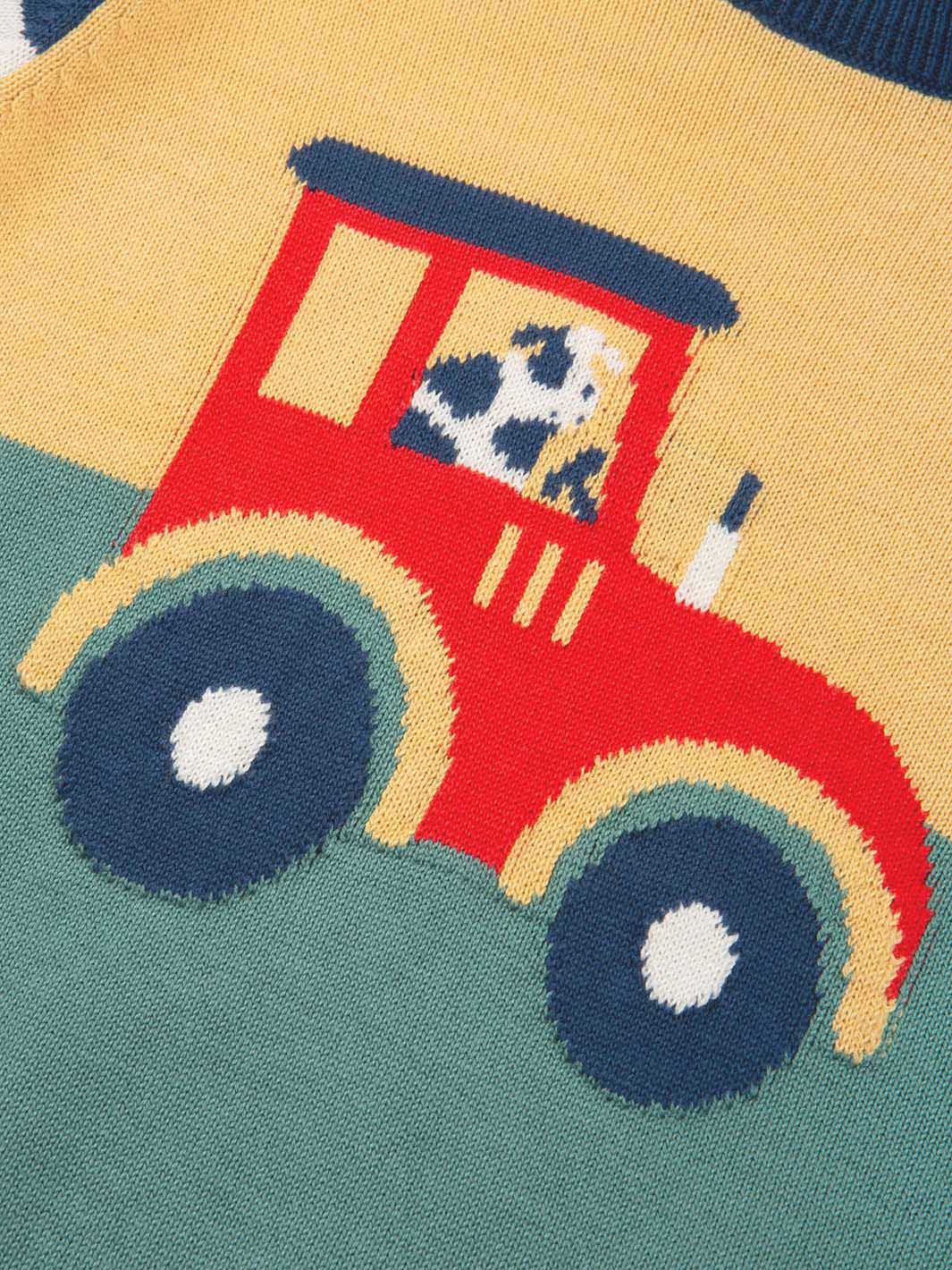 Kite Farmer Moo Moo Jumper - Multi