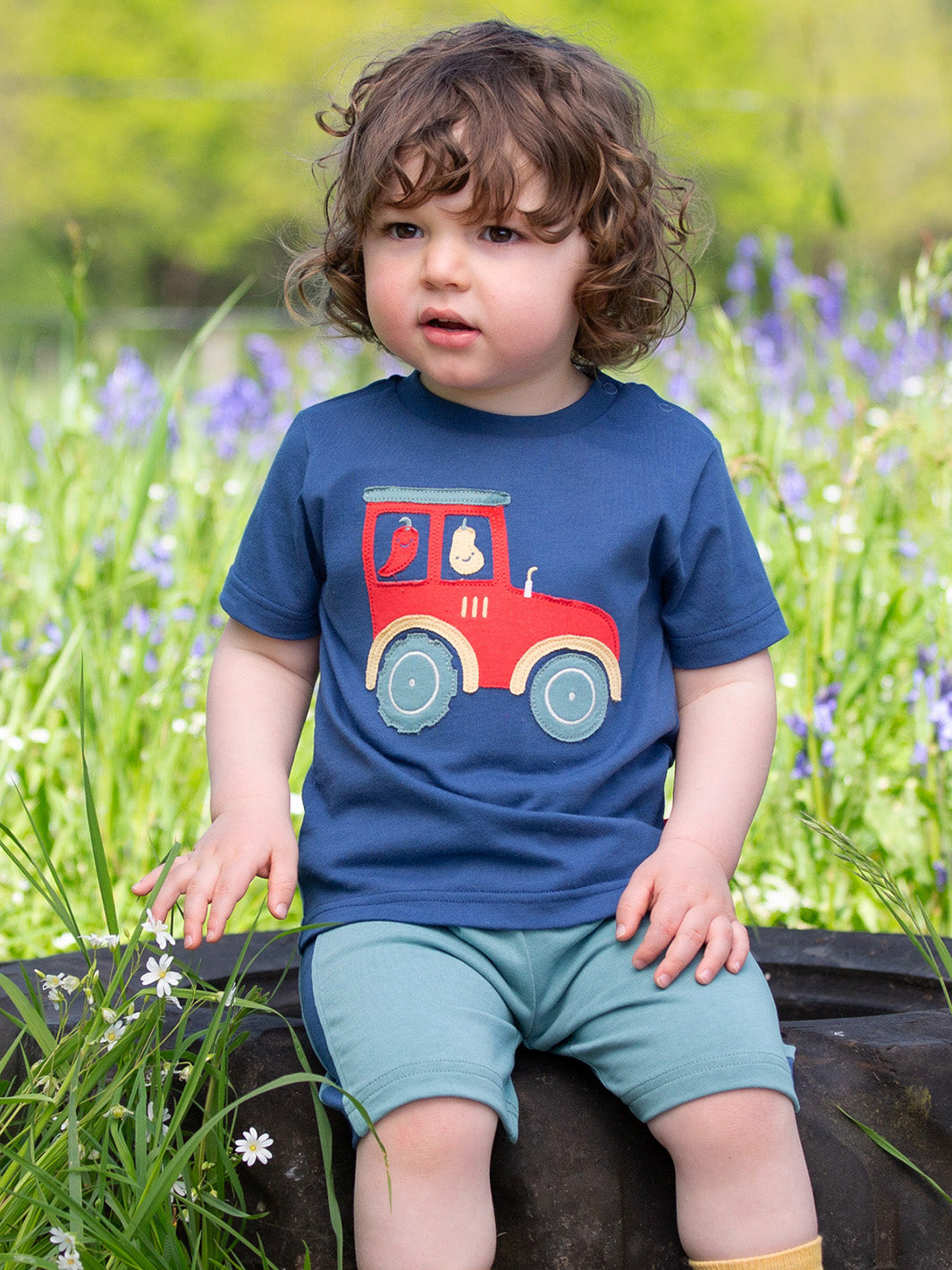 Kite T-Shirt Short Sleeve - Tractor Navy