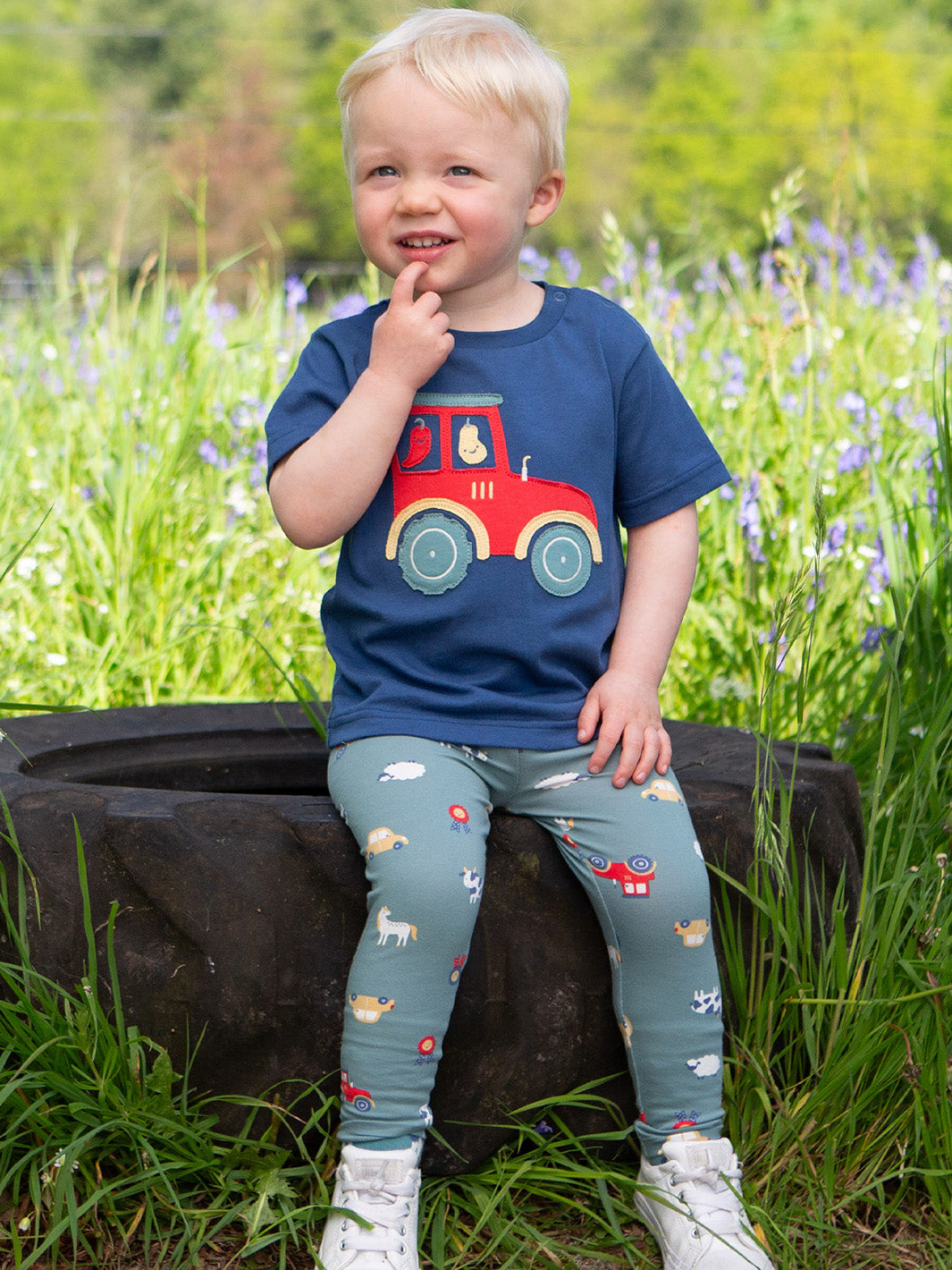 Kite T-Shirt Short Sleeve - Tractor Navy