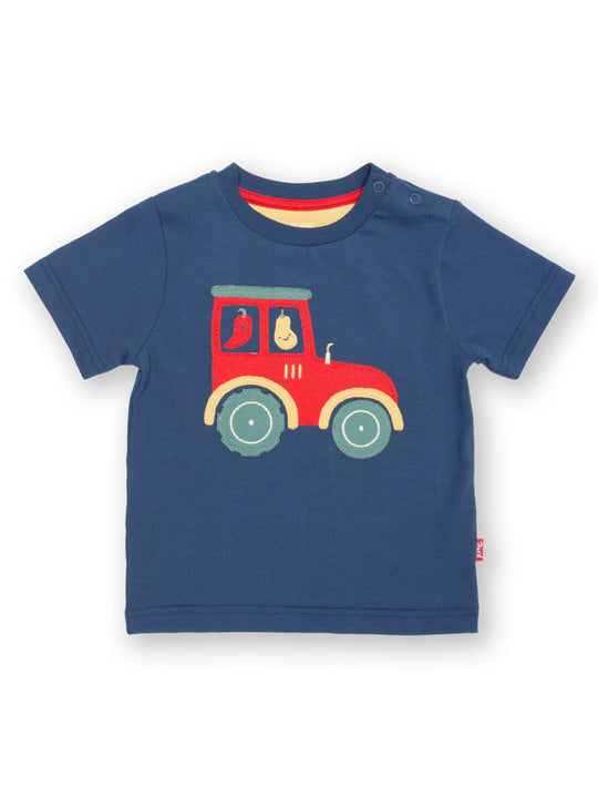 Kite Tractor T-Shirt - Navy