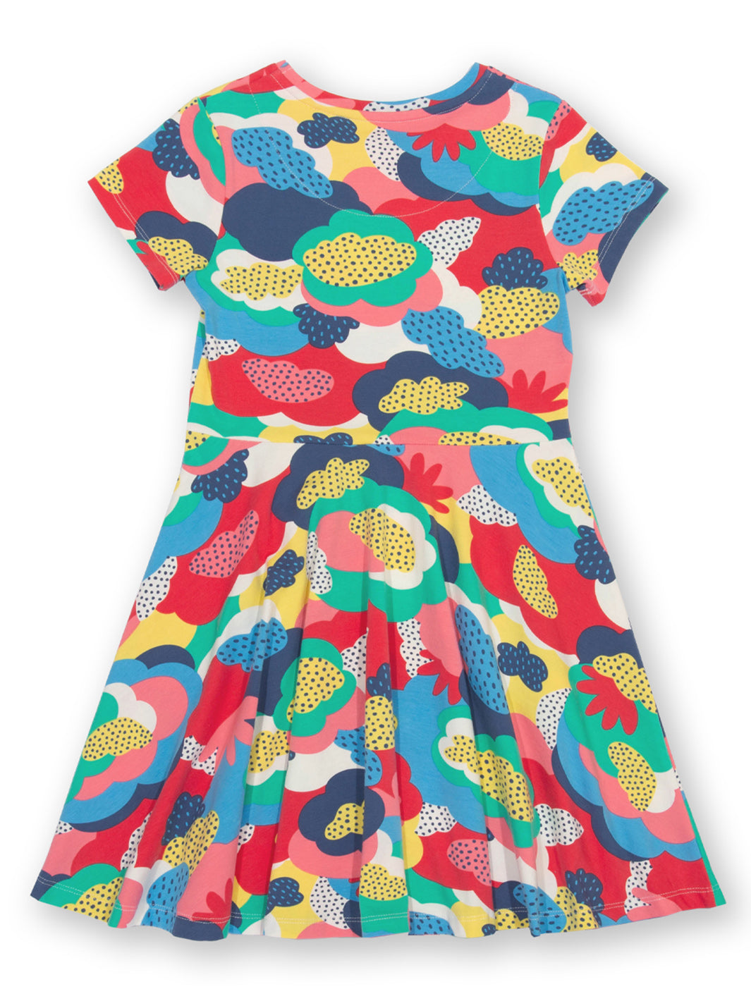 Kite Skater Dress Short Sleeve - Super Doodle Multi