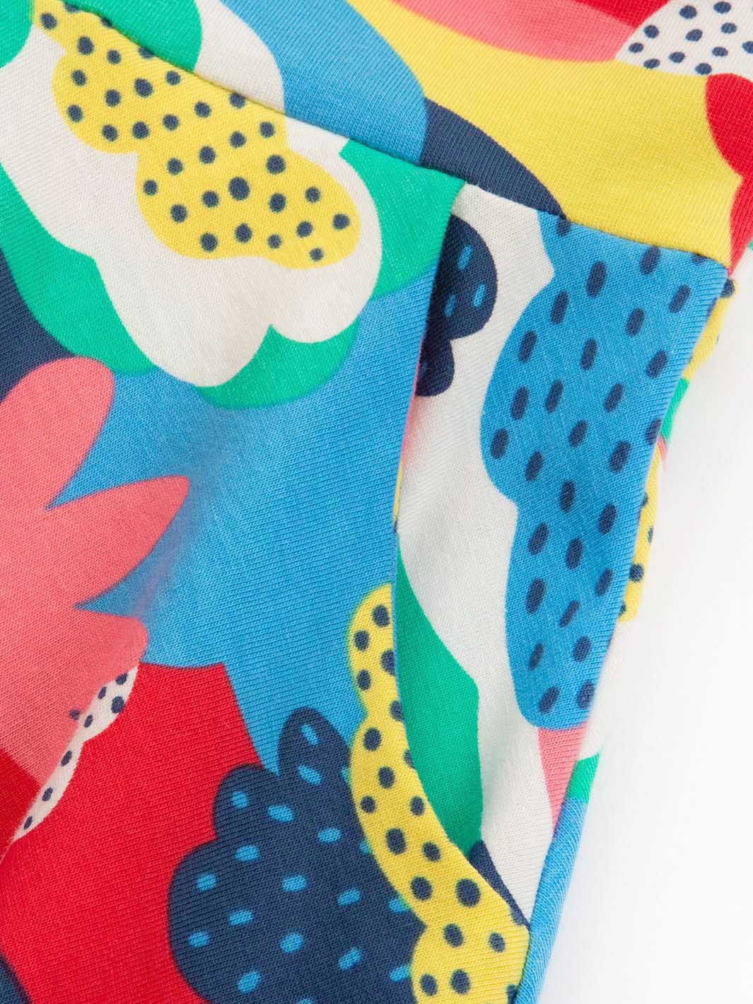 Kite Skater Dress Short Sleeve - Super Doodle Multi