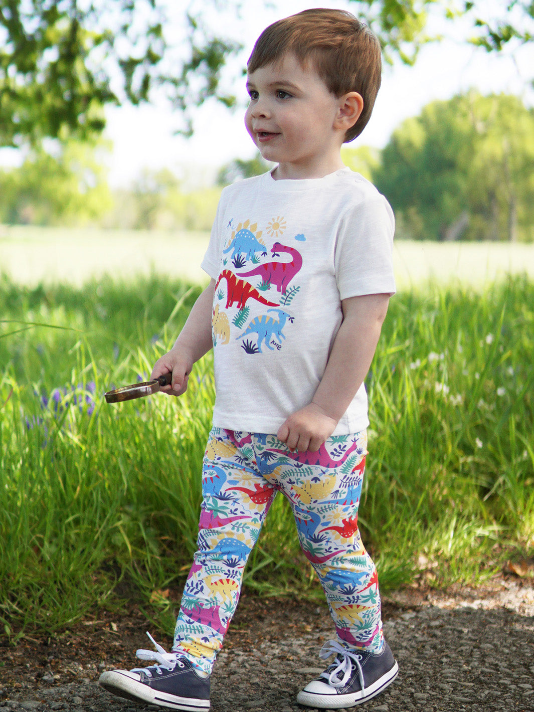 Kite Dino Day Leggings - Multi