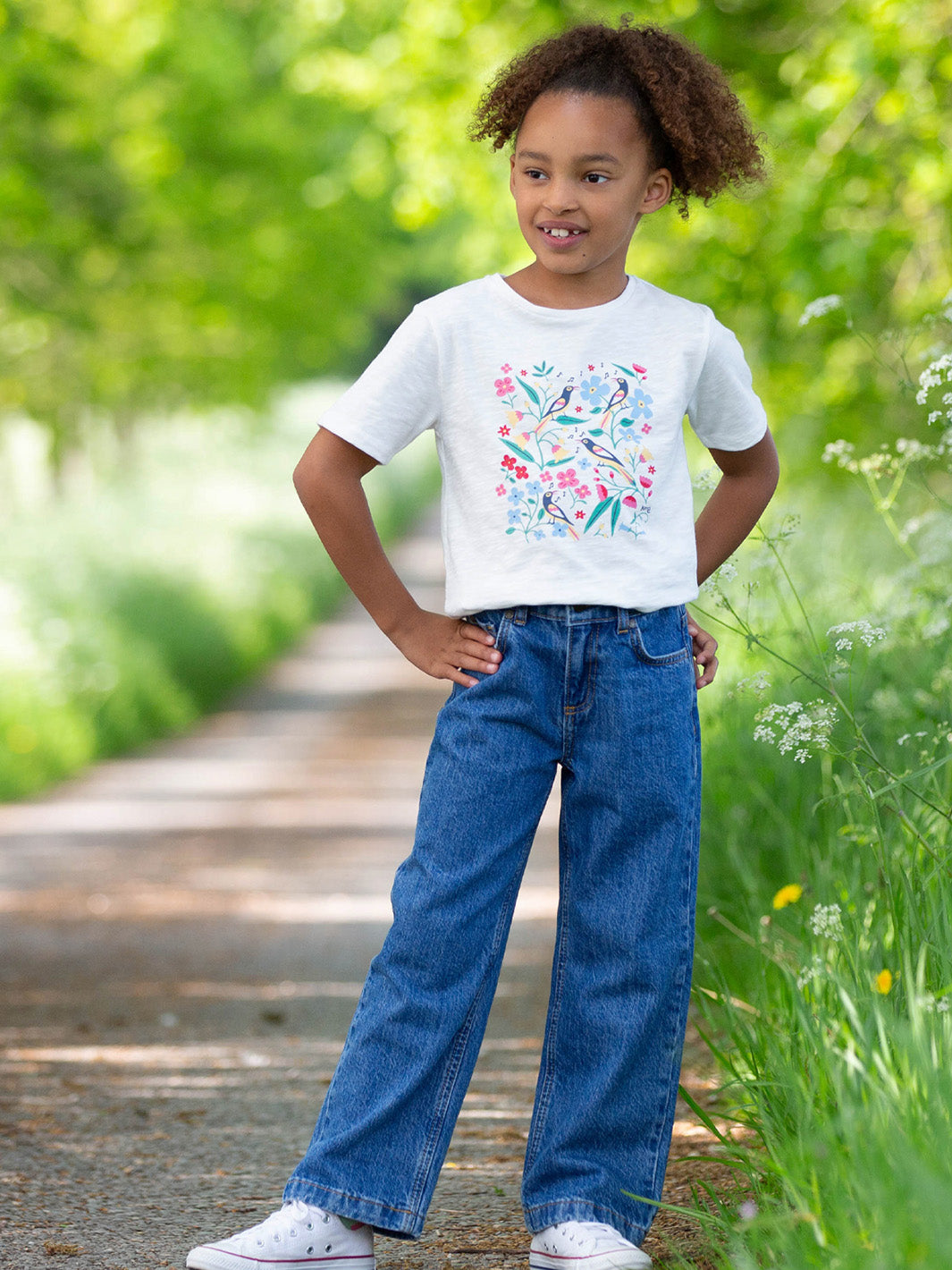 Kite T-Shirt Short Sleeve - Songbird Cream