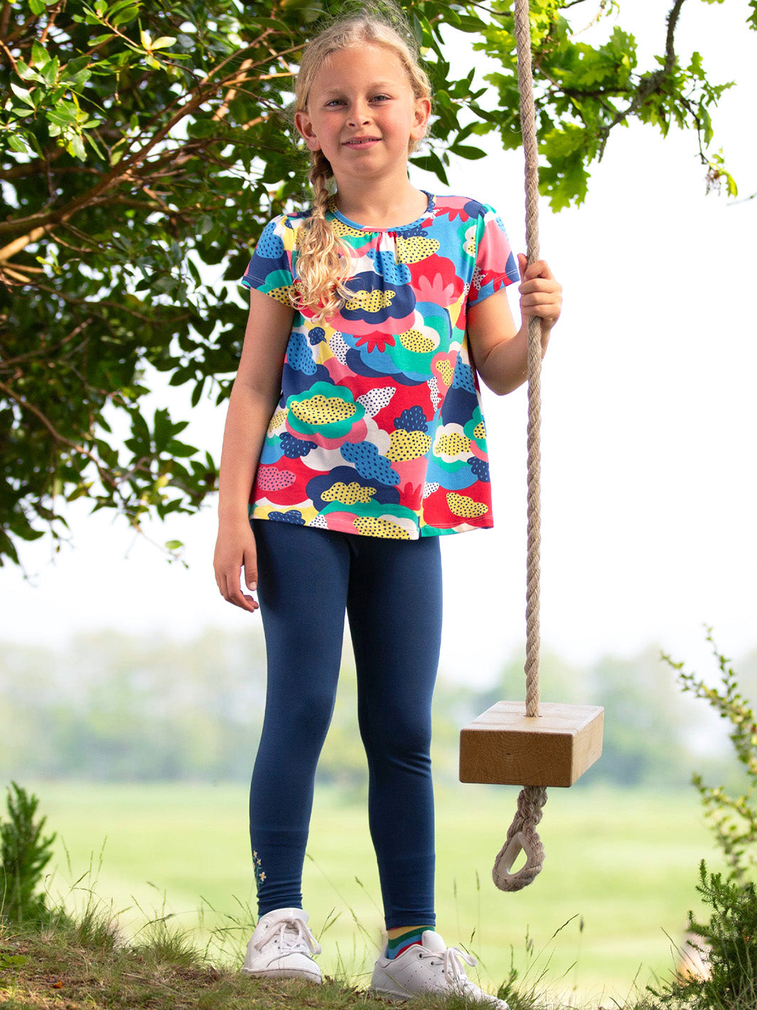 Kite Tunic Short Sleeve - Super Doodle Multi