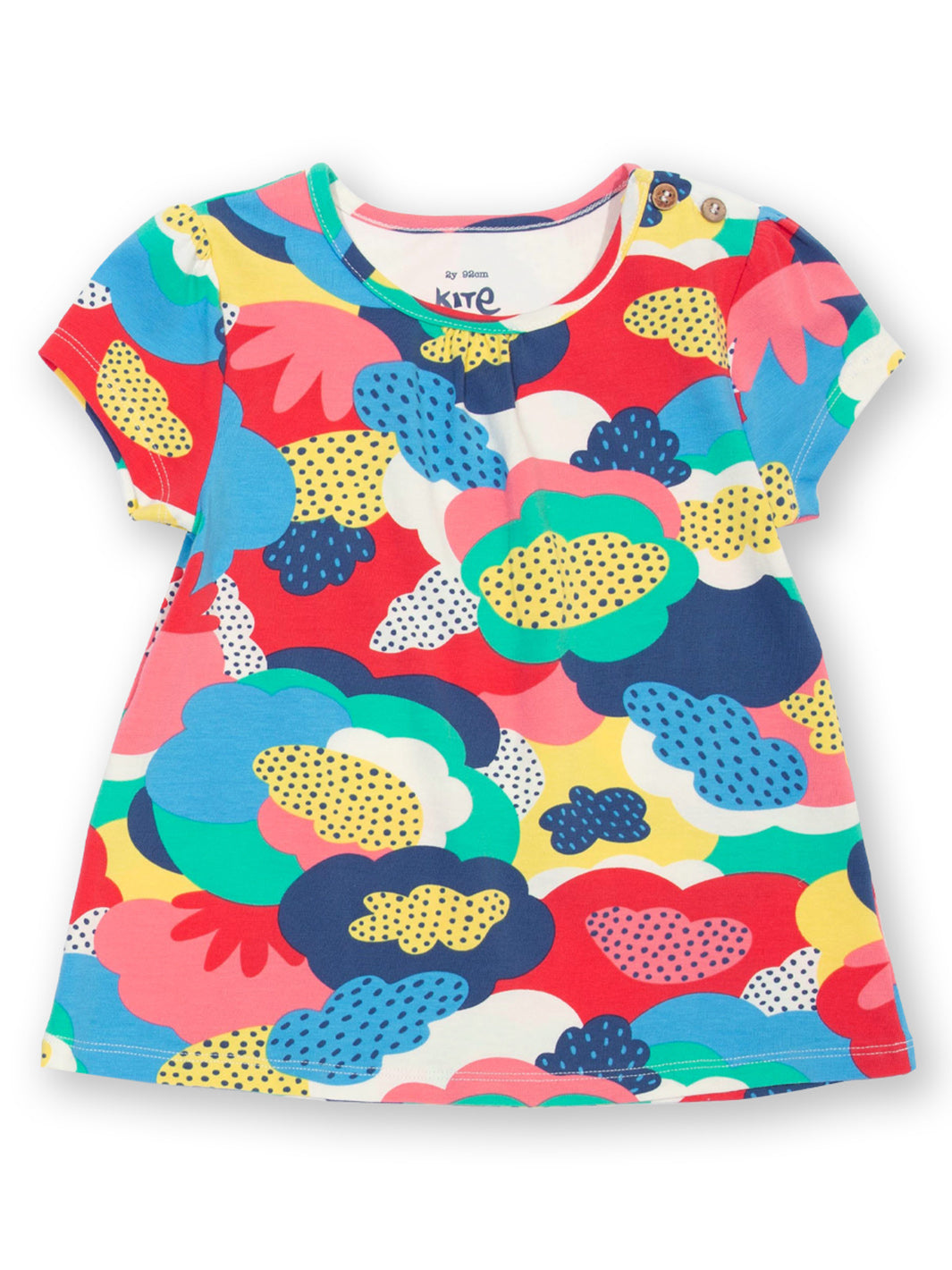 Kite Tunic Short Sleeve - Super Doodle Multi