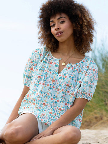 Kite Adult Tincleton Cambric Blouse - Ele Oasis Multi