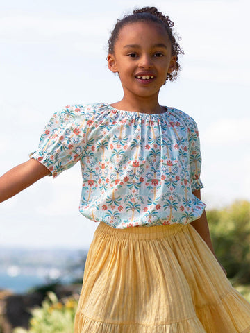 Kite Blouse Short Sleeve - Ele Oasis Multi