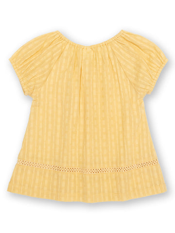 Kite Together Blouse Sand - Yellow