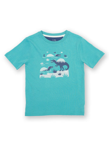 Kite T-Shirt Short Sleeve - Spinosaurus Blue