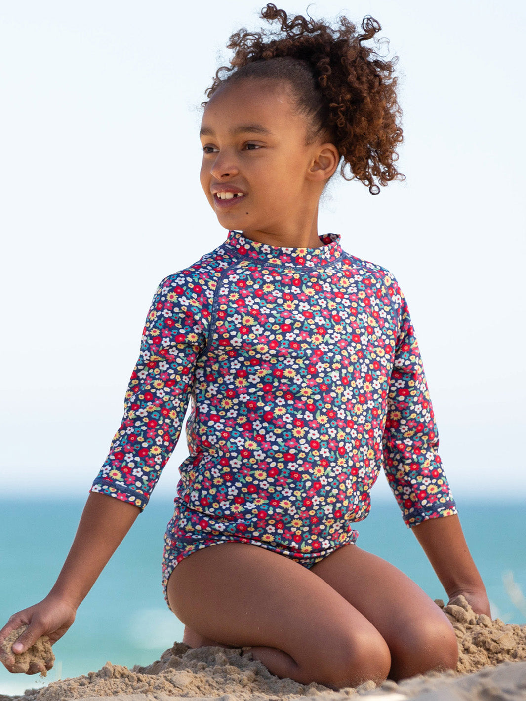 Kite Rash Vest - Meadow Ditsy