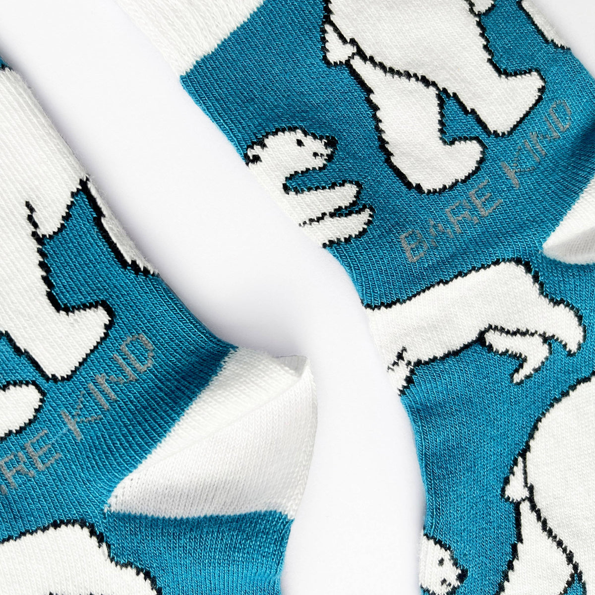 Bare Kind Kids Bamboo Socks - Blue Polar Bear