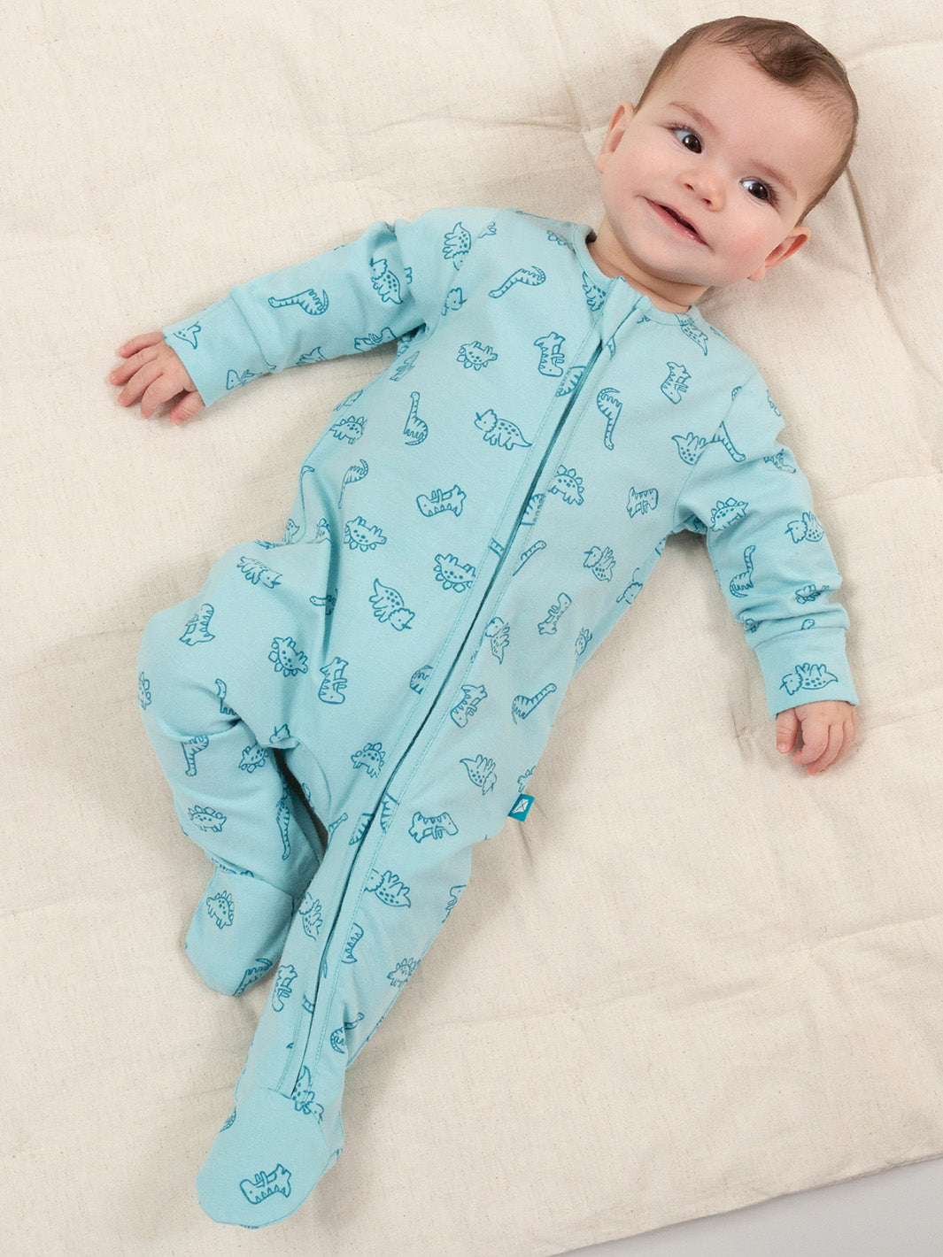 Kite Sleepsuit - Diddy Dino (GOTS)
