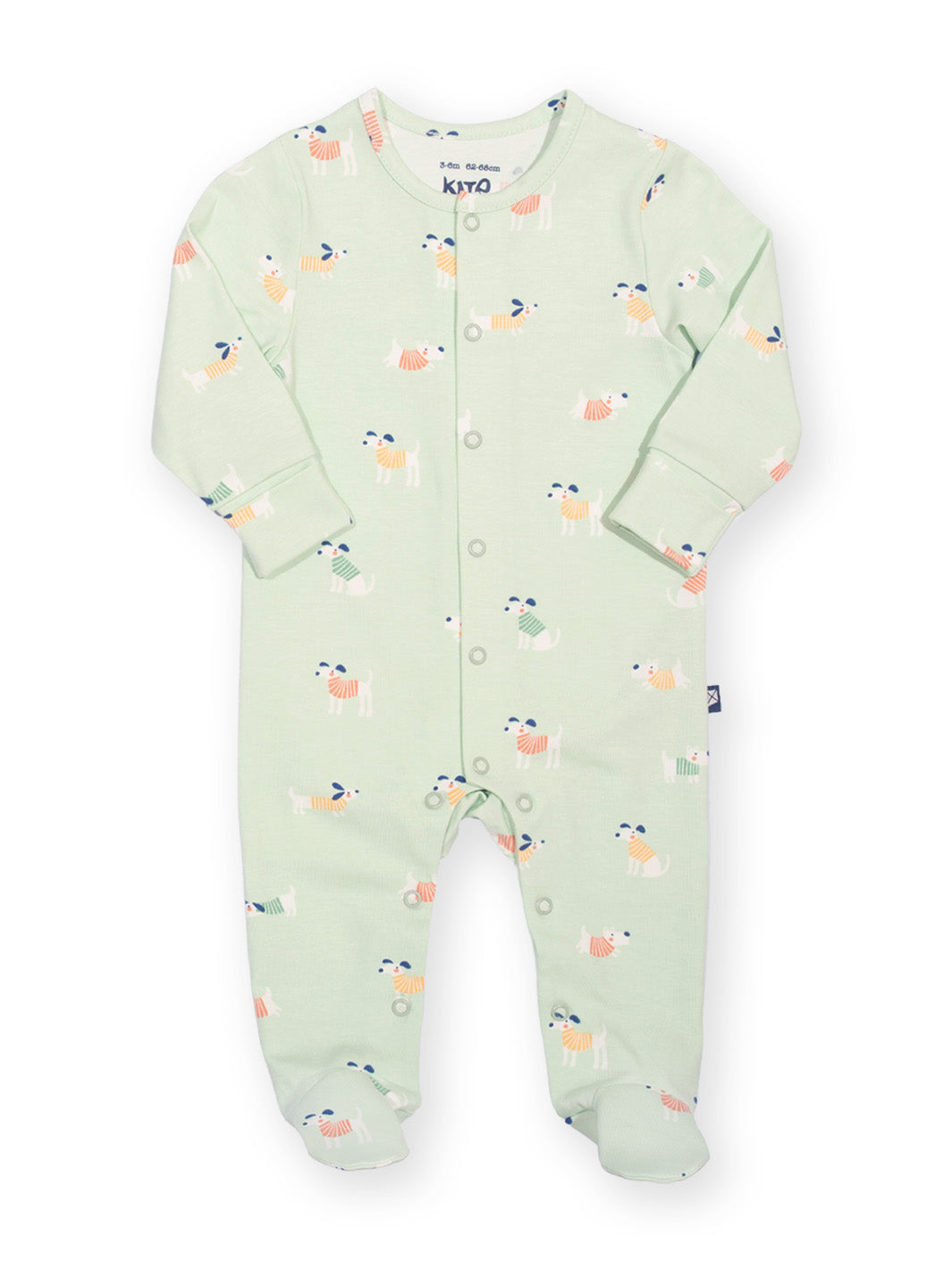 Kite Sleepsuit - Lucky Pups (GOTS)