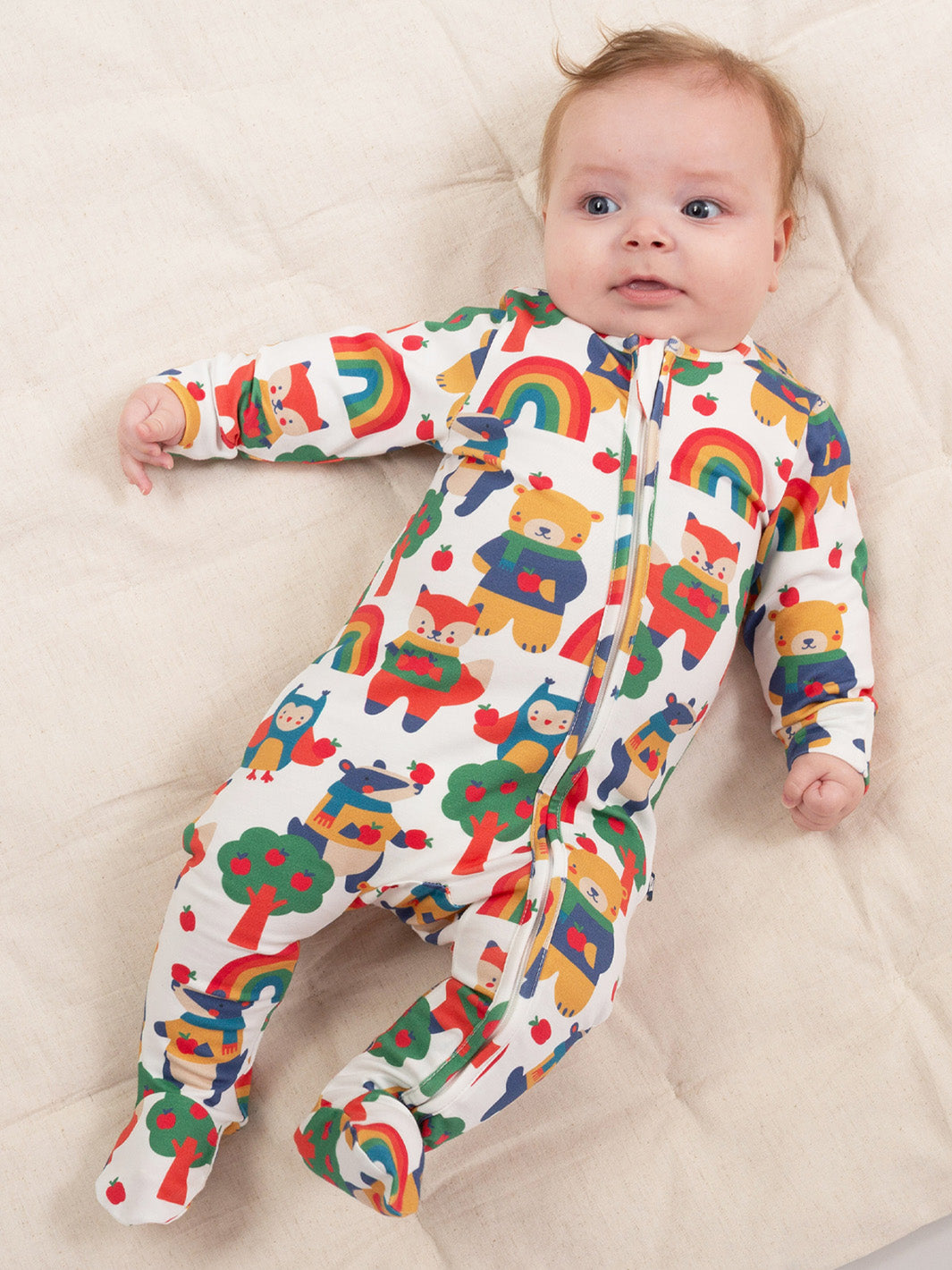 Kite Sleepsuit - Little Orchard (GOTS)