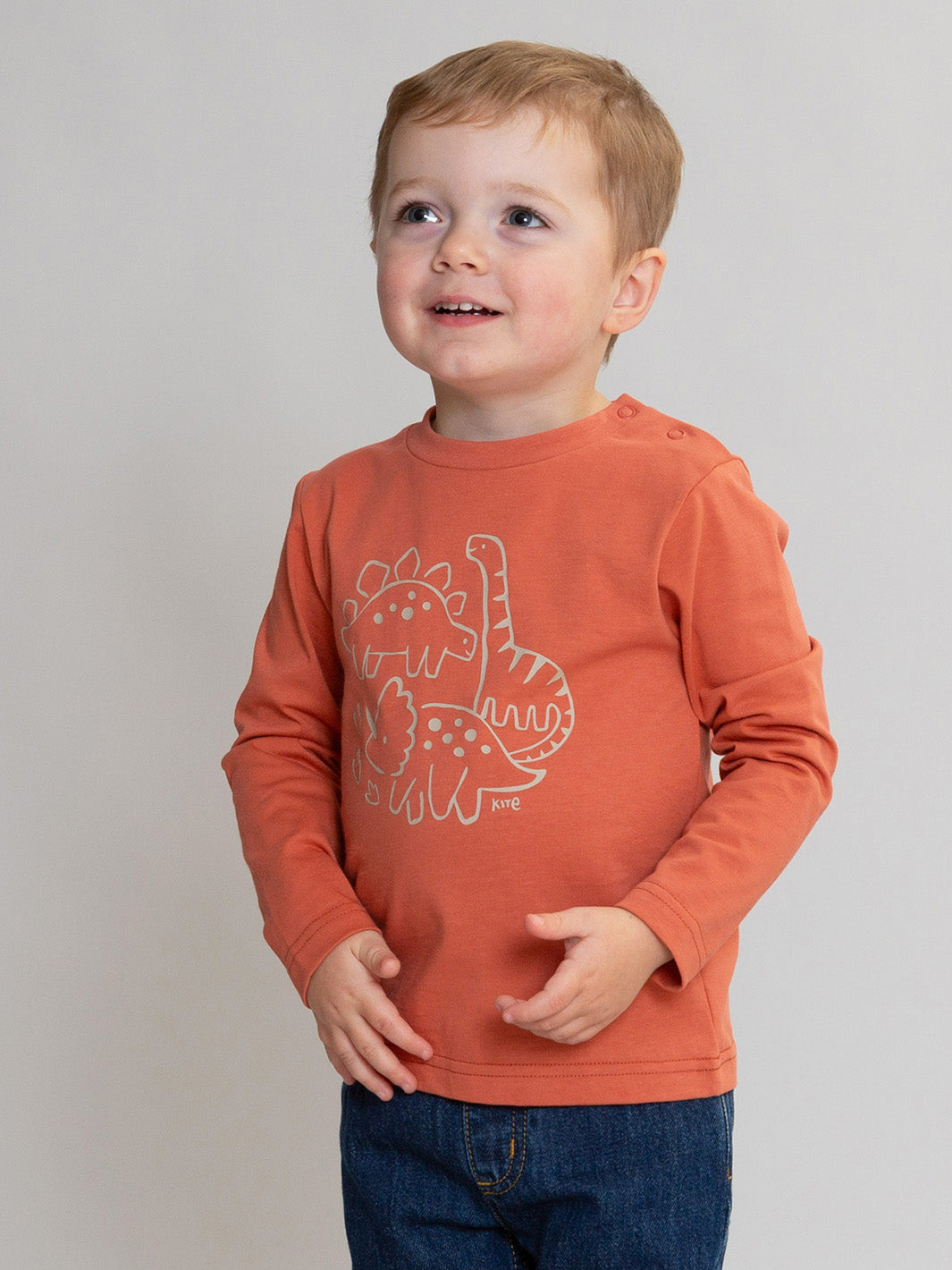 Kite T-Shirt - Doodle Dino (GOTS)