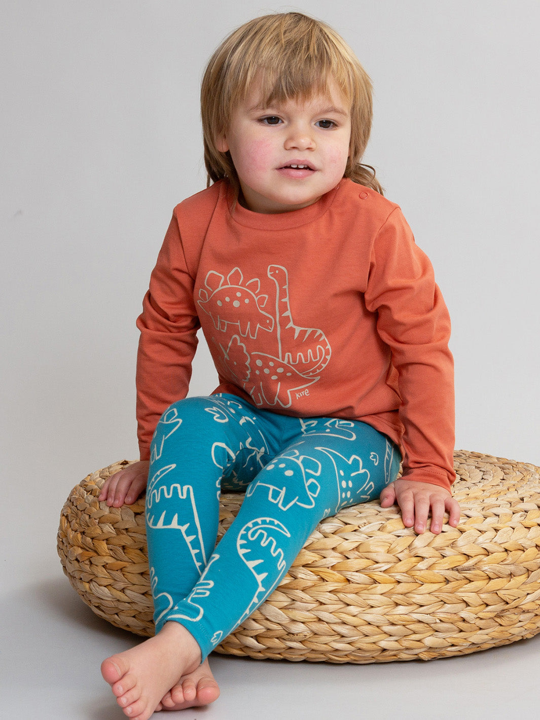 Kite T-Shirt - Doodle Dino (GOTS)