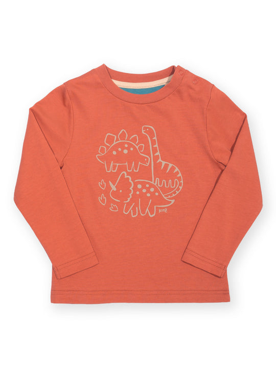 Kite T-Shirt - Doodle Dino (GOTS)