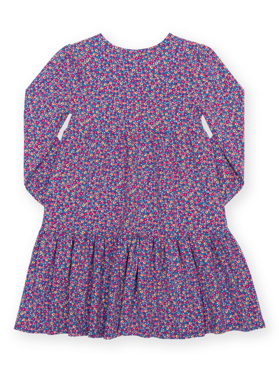 Kite Ditsy Dress - Berry (GOTS)