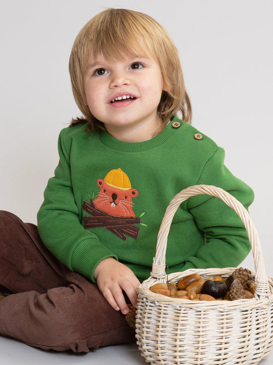 Kite Sweatshirt - Busy Beaver (GOTS)