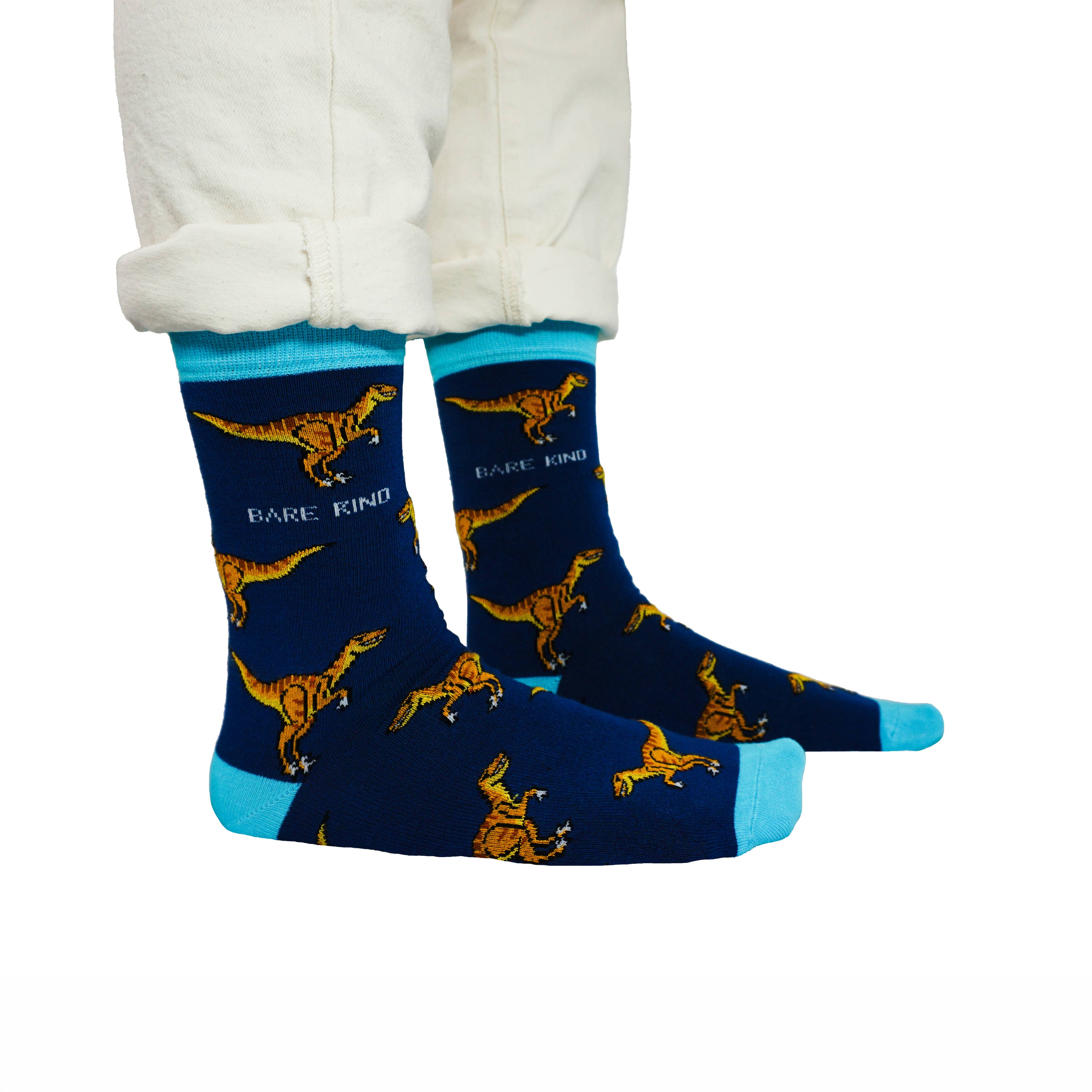 Dino Socks: UK Adult 7-11