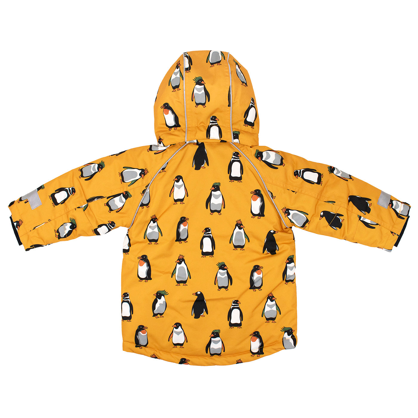 Villervalla Winter Coat Jacket Penguin - Saffron