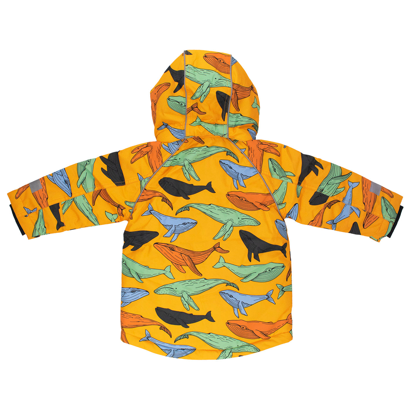 Villervalla Winter Coat Jacket - Whale Turmeric