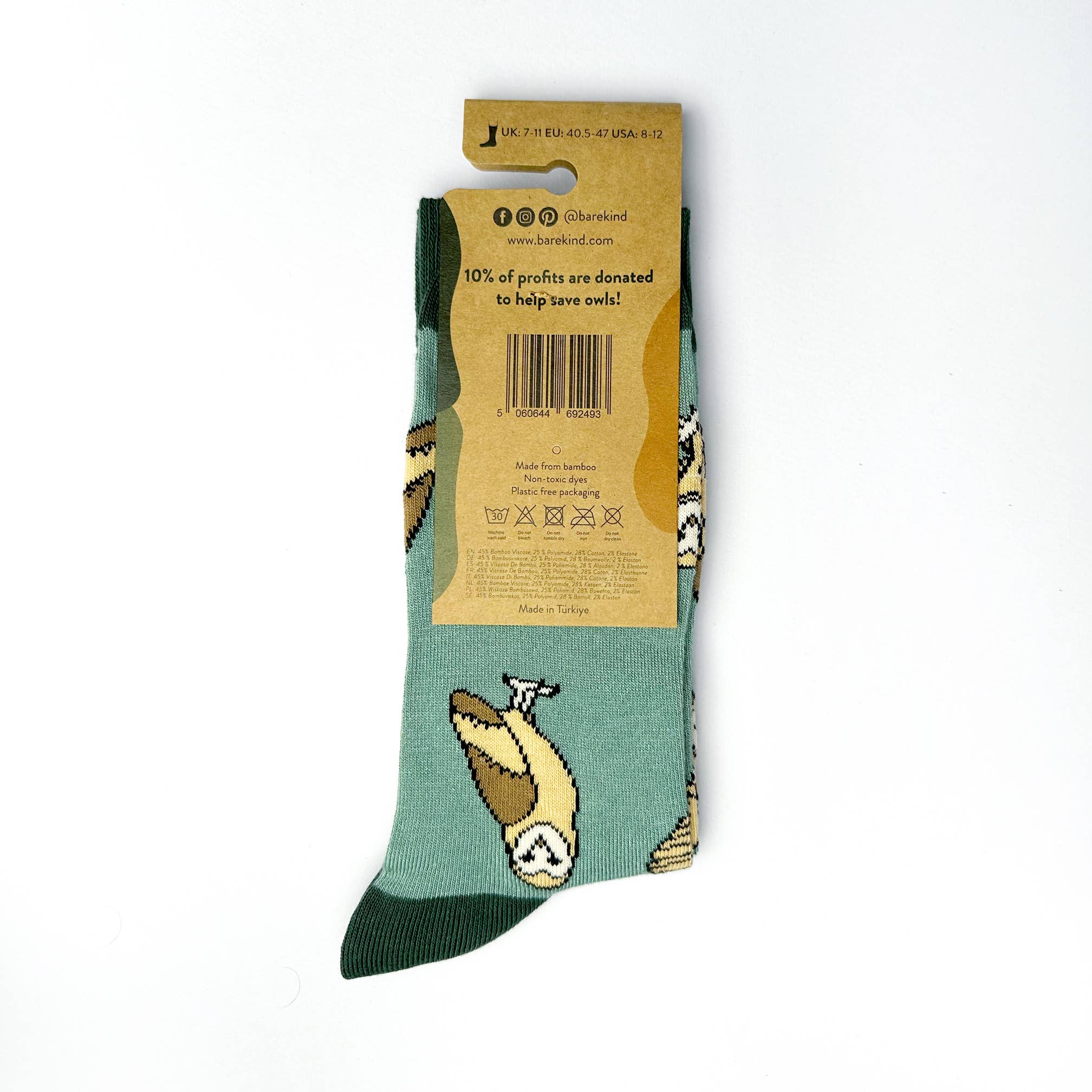 Farm Socks: Single Pair / UK Adult 4-7