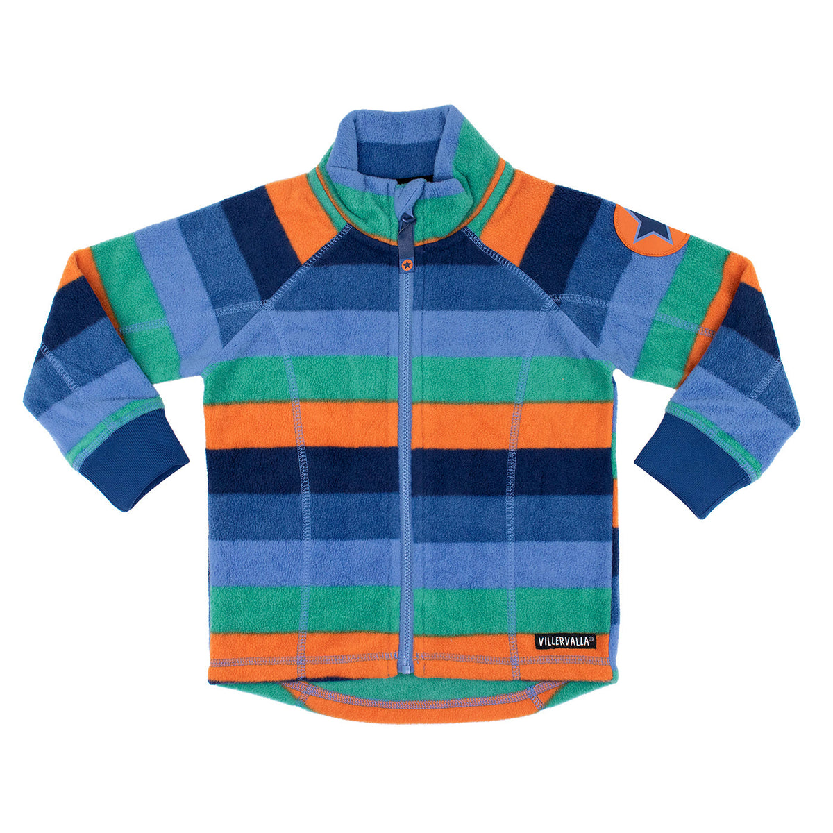 Villervalla Fleece Jacket - Multi Stripe Atlas