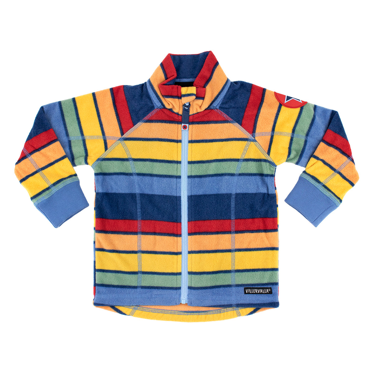 Villervalla Fleece Jacket - Multi Stripe Chamonix