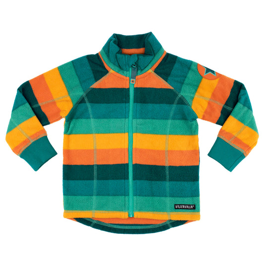 Villervalla Fleece Multistripe Jacket - Matterhorn